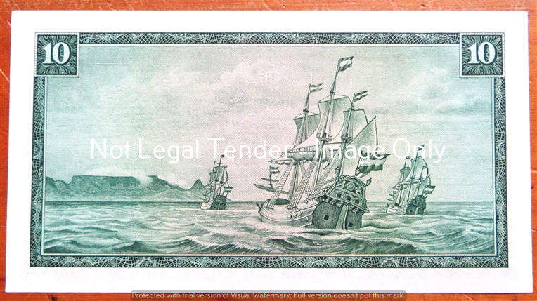 T.W De Jongh R10 Note C266 #821510