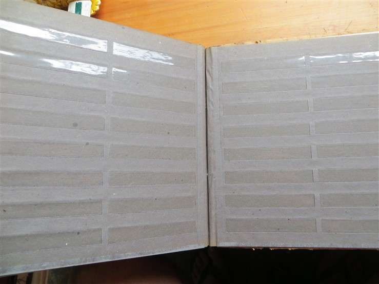 Stamp Album 8 Pages Double Sided + Philatelic Book