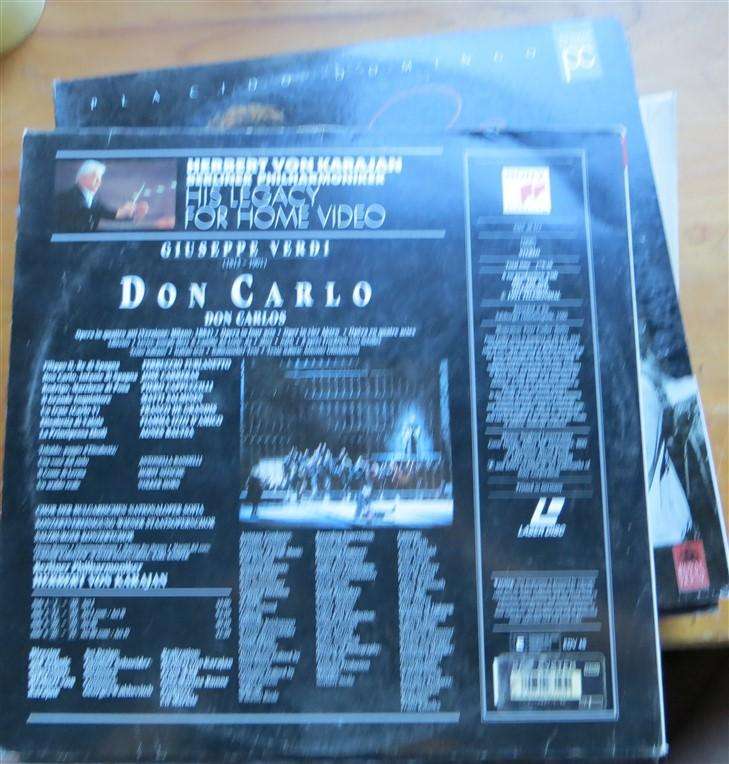 13 x Lazer Disc Collection - Classical Opera - Untested - 1 Bid for All - Sold As Is