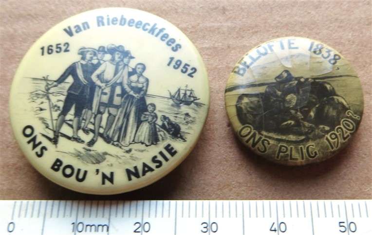 Van Riebeek + Obs Belofte Vintage Badges
