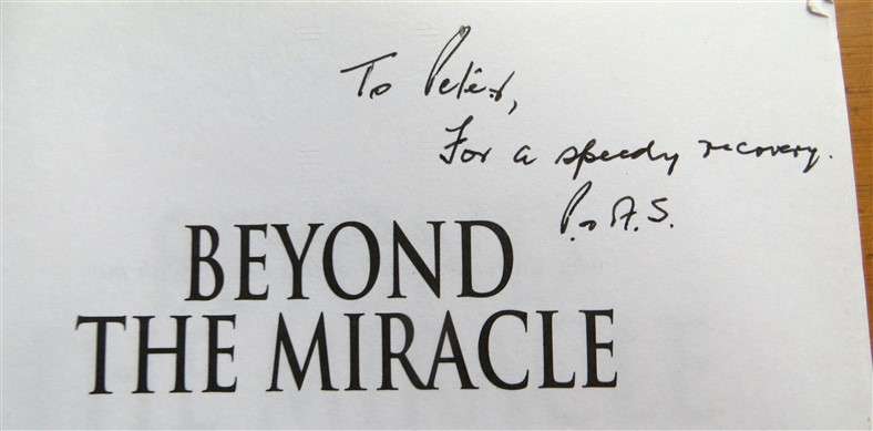 Beyond The Miracle - Allister Sparks - Signed Copy
