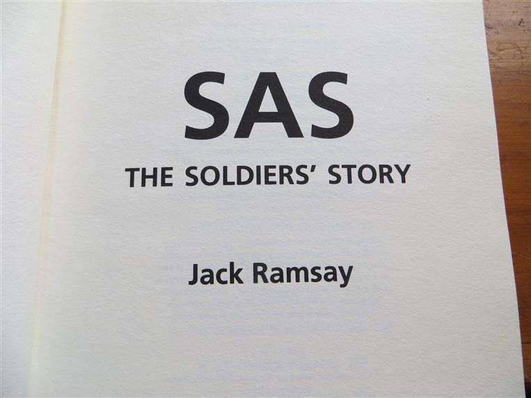 SAS - The Soldiers's Story - Jack Ramsay - Hardcover