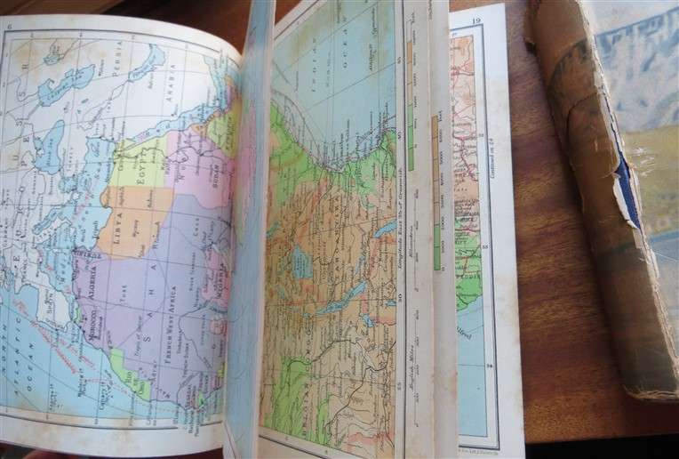 1955 + 1956 -  The Castle Union Line - Guide to South Africa - 1 Bid for Both
