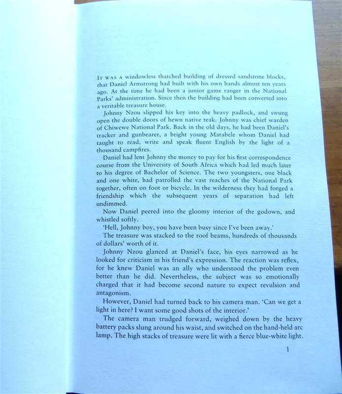 Wilbur Smith - Elephant Song - Hardcover