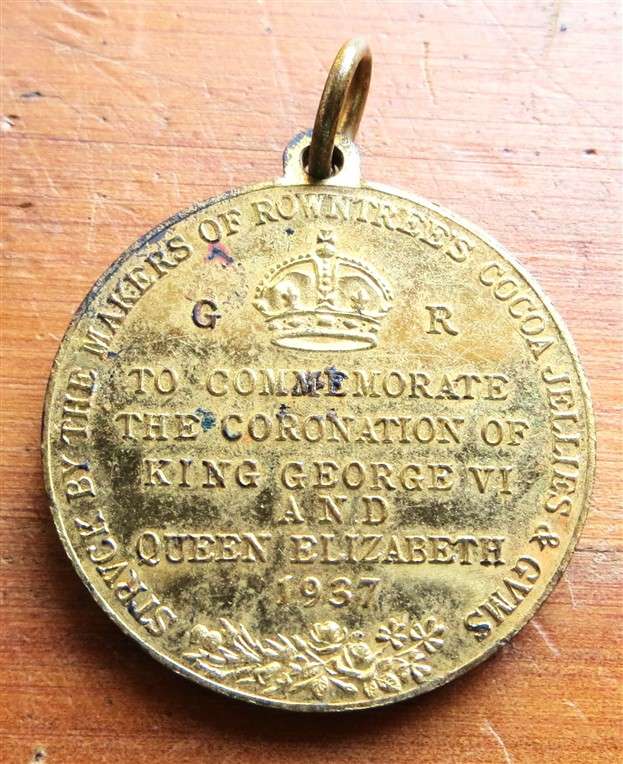 1937 Coronation Mug + 1937 Medallion - All for 1 Bid