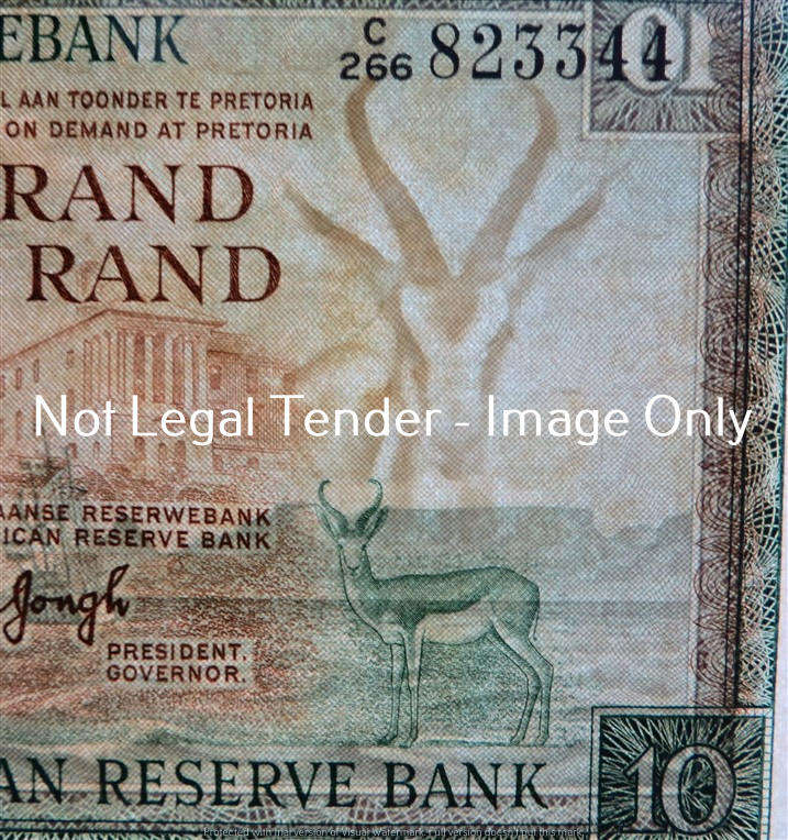 T.W De Jongh R10 Note C266 #8213344
