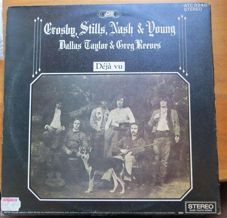 Crosby,Stills,Nash & Young - DeJavu - Vintage Vinyl LP VG