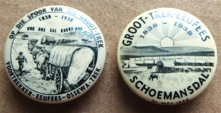 Groot Trek Vintage Badges
