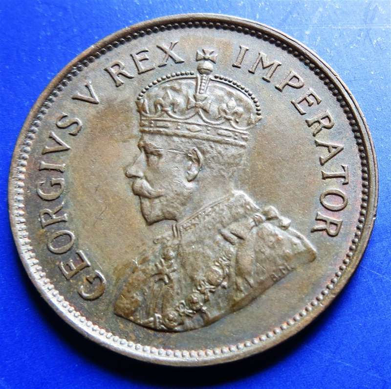 1934 Union Half Penny 1/2d