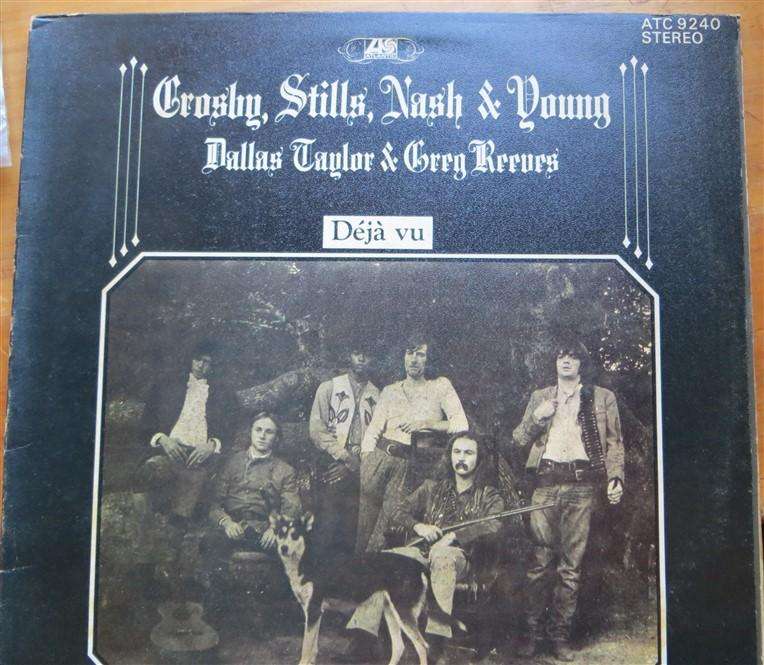 Crosby,Stills,Nash & Young - DeJavu - Vintage Vinyl LP VG