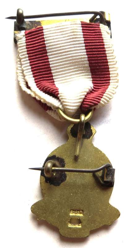 SA Red Cross 3 Years Service Medallion