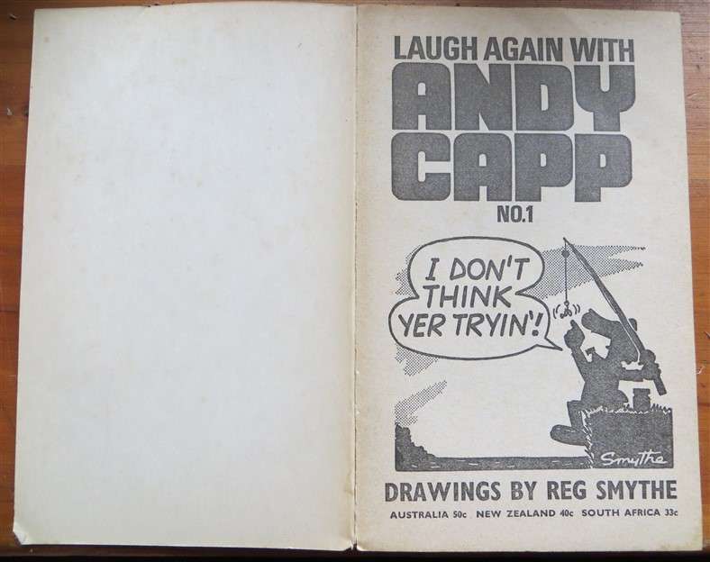Laugh again with Andy Capp No.1 Comic Book