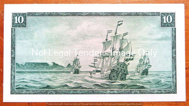 T.W De Jongh R10 Note C266 #956323