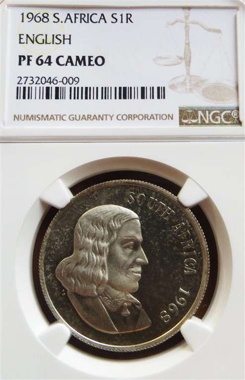 1968 English R1 Silver NGC PF64 Cameo