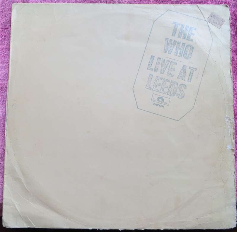 The Who - Live at Leeds - Vintage Vinyl LP G/see chip