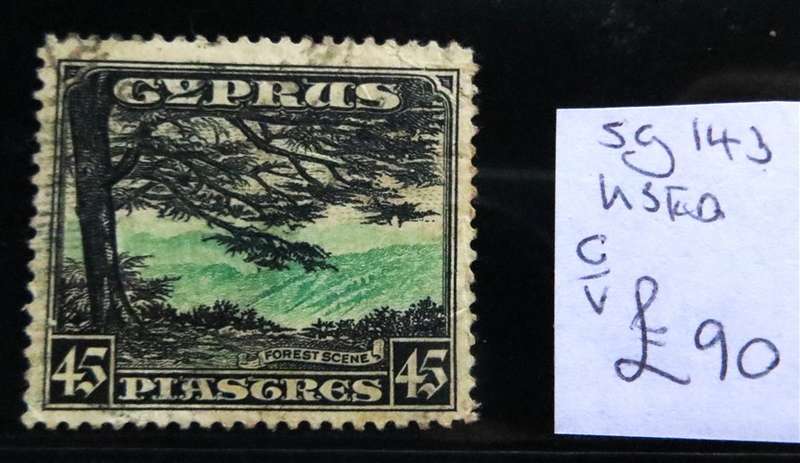 Cyprus Used SG.143