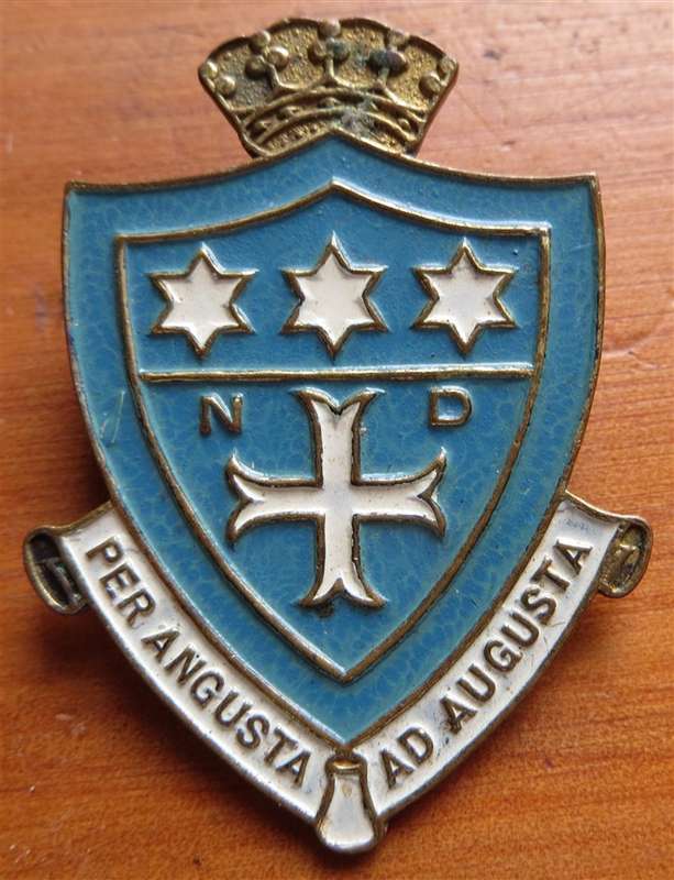 Unknown Per Angusta Ad Augusta Badge