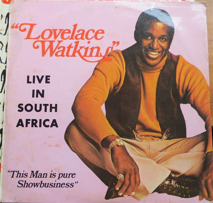 Lovelace Watkin - Live In SA (1971) - Vintage Vinyl LP - VG