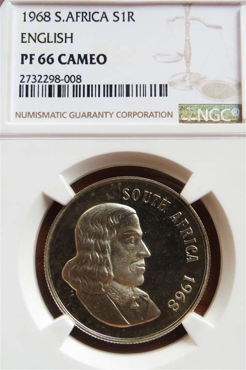 1968 English R1 Silver NGC PF66 Cameo