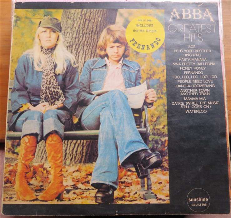ABBA - Greatest Hits - Fernando Label - Vintage Vinyl LP - VG