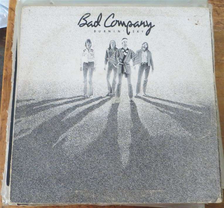 Bad Company - Burnin Sky Vintage Vinyl LP - VG