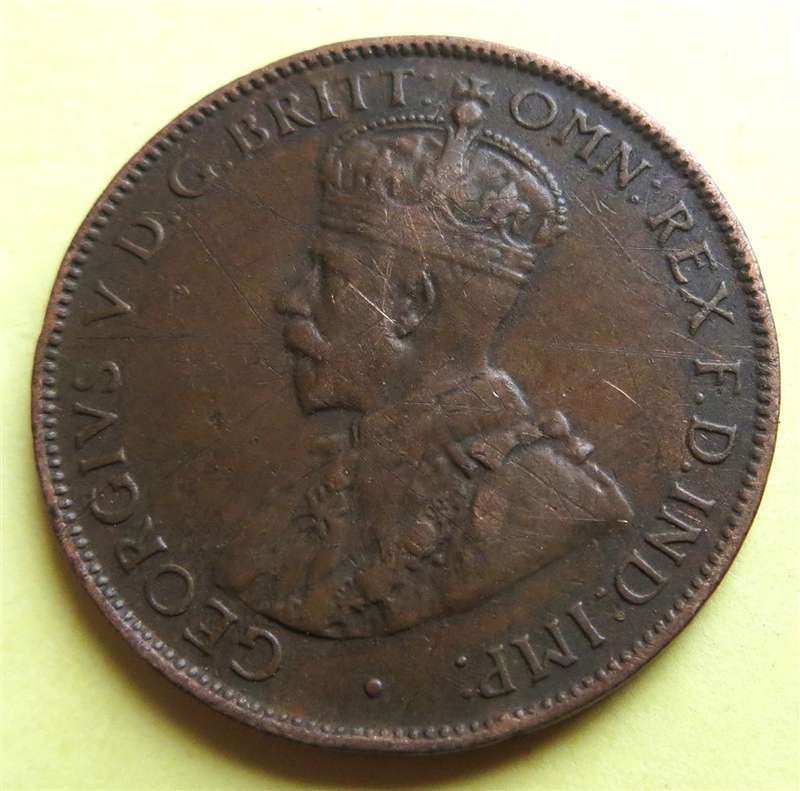 1936 Australian Half penny 1/2d