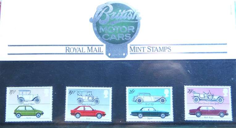 4 x GB Mint Stamp Set Packs - 1 Bid for All