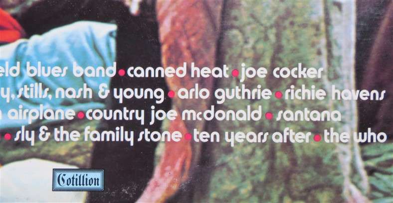 Woodstock (Canned Heat/Hendrix/The Who) - 3 x Vintage LP Set - VG