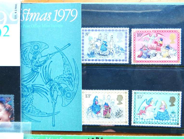 4 x GB Mint Stamp Set Packs - 1 Bid for All