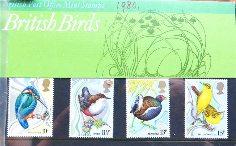 4 x GB Mint Stamp Set Packs - 1 Bid for All