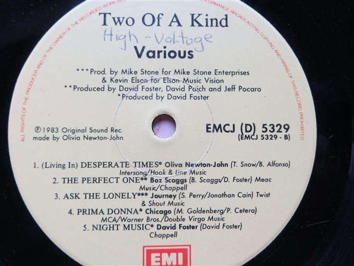 Vintage LP - Two of a Kind - John Travolta & Olivia Newton John