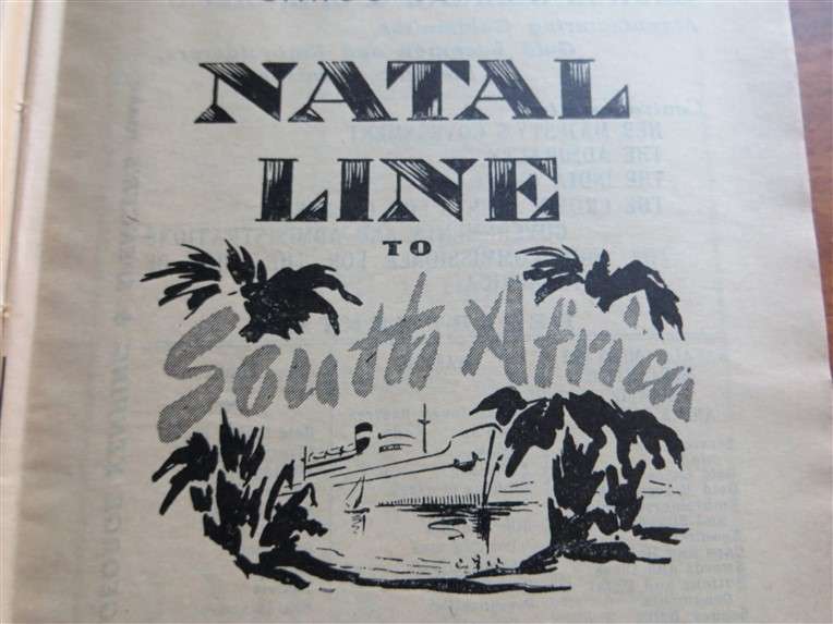 1959 -  The Castle Union Line - Guide to South Africa