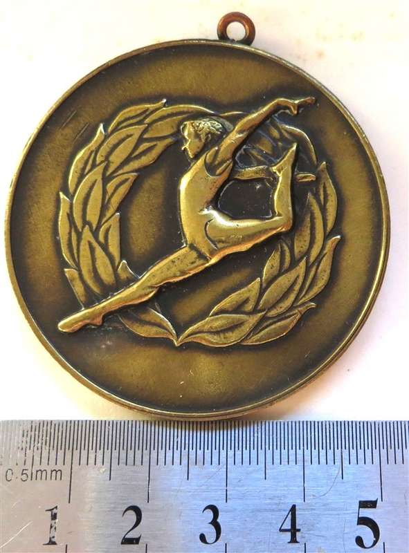 Large Gymnastics Medal