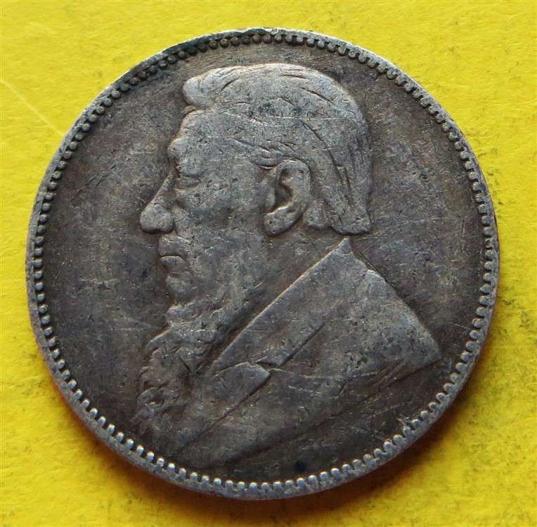 1894 ZAR 0.925 Silver 1/ Shilling Pence Coin