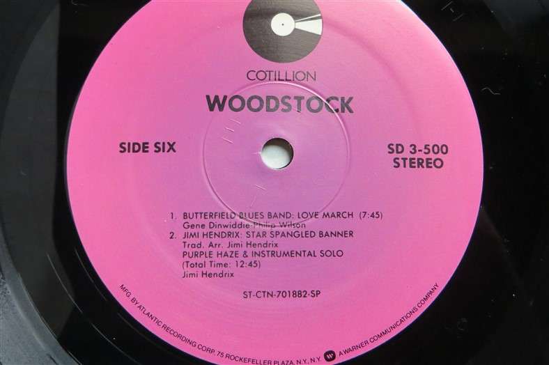 Woodstock (Canned Heat/Hendrix/The Who) - 3 x Vintage LP Set - VG