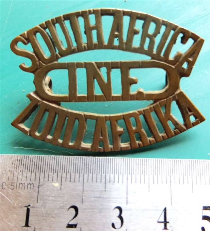 South African Infantry Division SOUTH AFRICA/INF./ZUID AFRIKA Shoulder Title