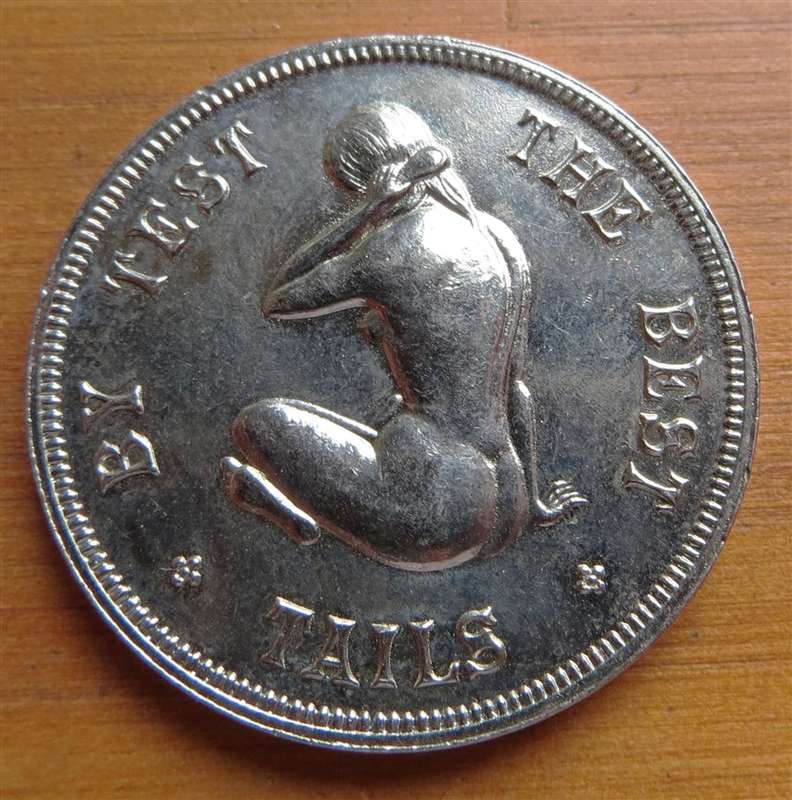 1953 Parthenon Paints - Heads Tails Coin