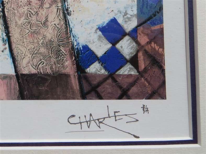 Artist signed Print - Framed with Glass