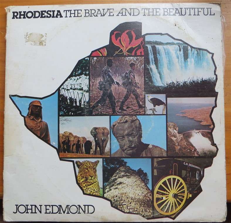 John Edmond - Rhodesia the Brave & the Beautiful - Vintage LP Set - VG