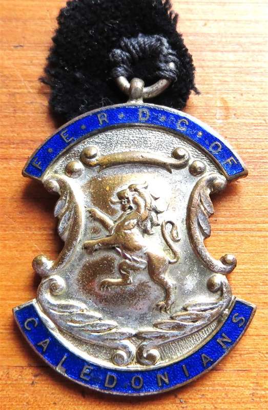 SOUTH AFRICA BADGE CALEDONIANS