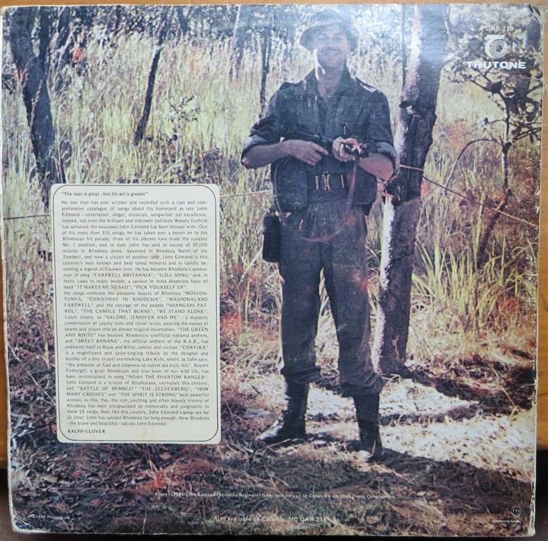 John Edmond - Rhodesia the Brave & the Beautiful - Vintage LP Set - VG