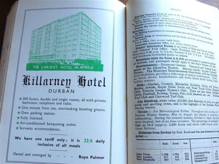 1959 -  The Castle Union Line - Guide to South Africa