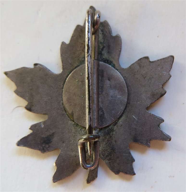 Vintage Tree of Mercy Leaf Badge - Unknown Origin