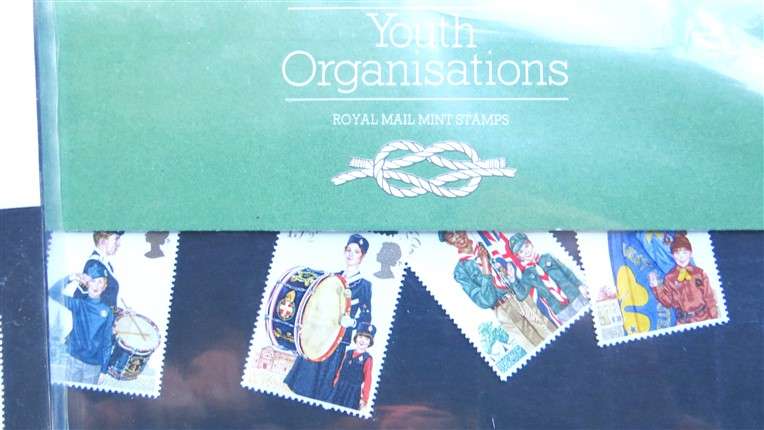 4 x GB Mint Stamp Set Packs - 1 Bid for All