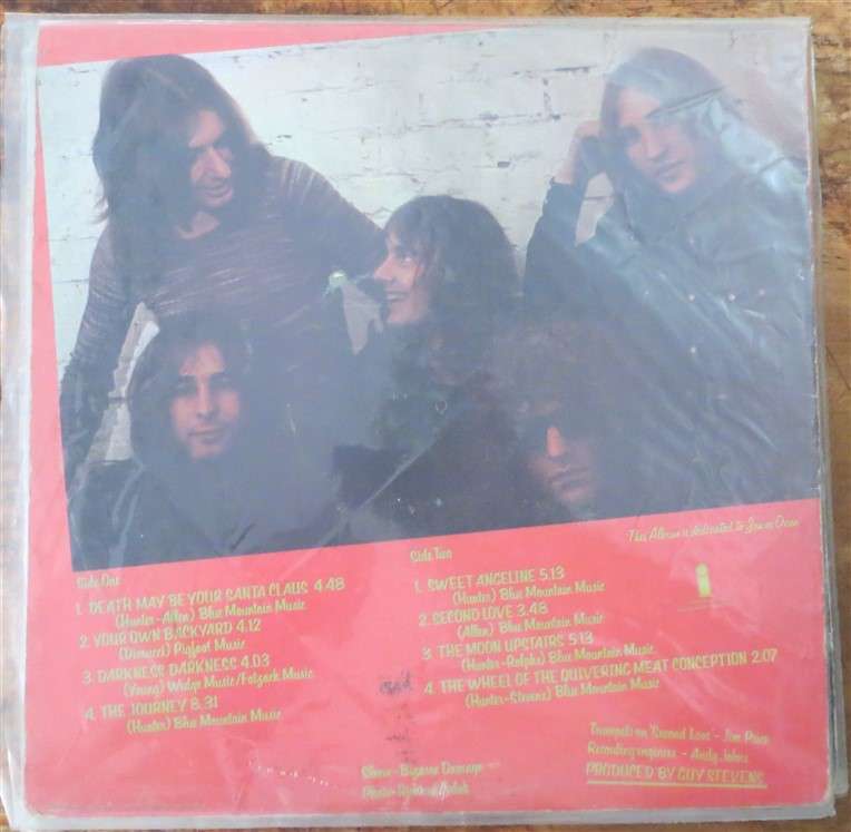 Mott the Hoople - Brain Capers Vintage Vinyl LP - VG