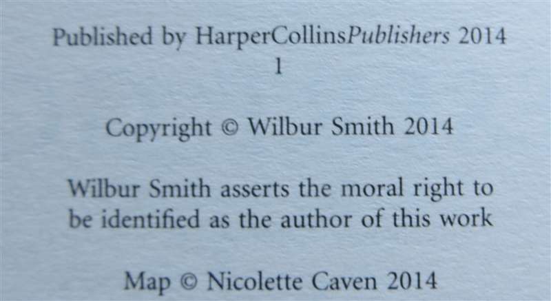Wilbur Smith - Desert God - 2014 Hardcover