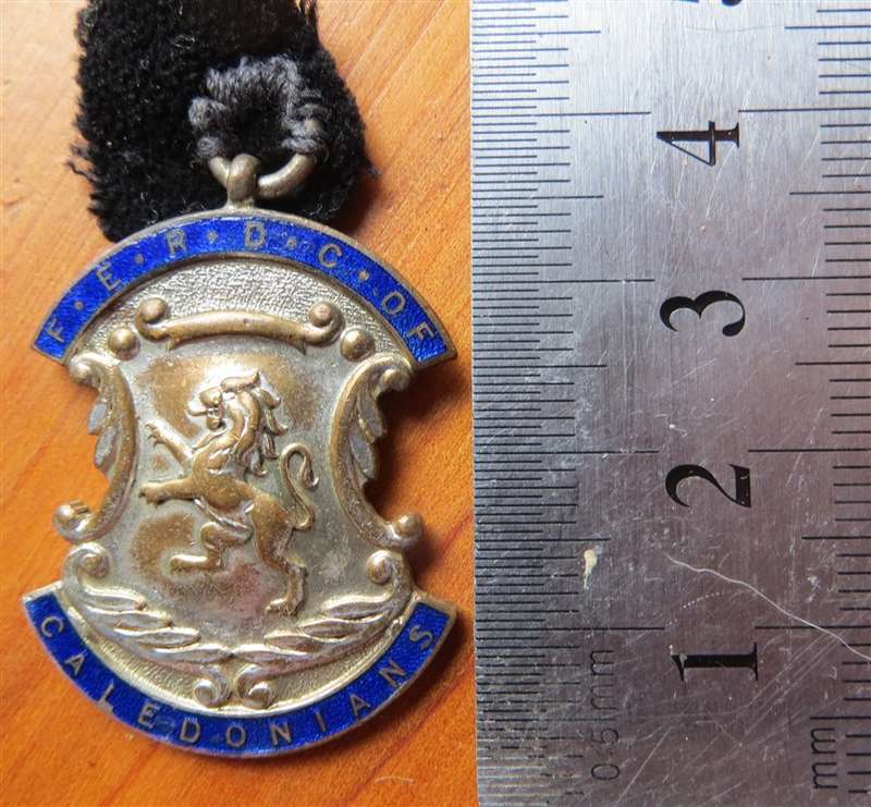 SOUTH AFRICA BADGE CALEDONIANS
