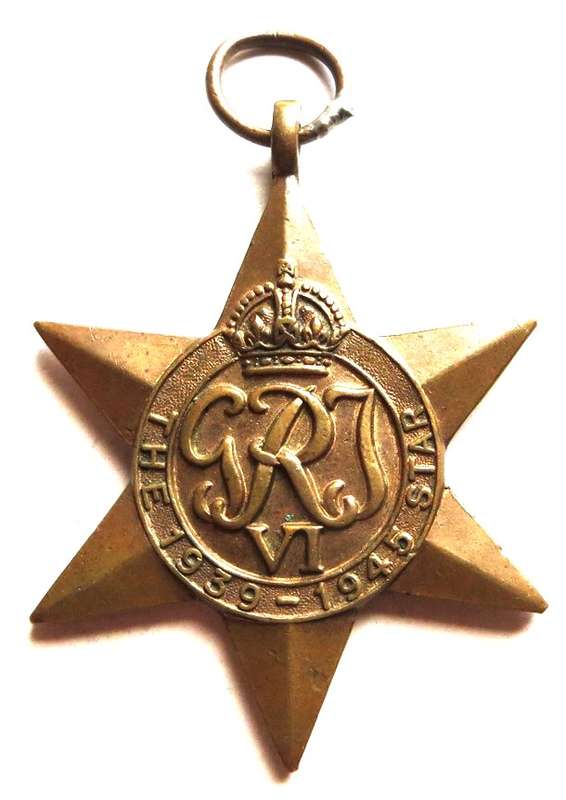 1939-45 Star WW2 Medal - L.F Grinstead #278215