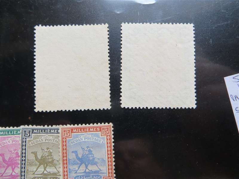 1927-48 Sudan part Set