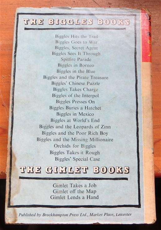 Biggles Takes it Rough - 1st ed. Hardcover - Cpt. W.E Johns